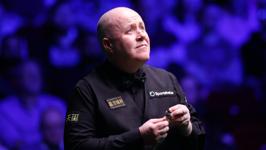 特鲁姆普致命失误罕见失态 希金斯接盘6-5绝杀 老巫师挥拳怒吼