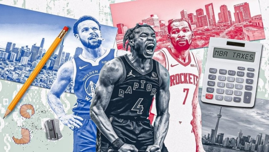 本赛季税后薪资排名：杜兰特居首詹姆斯仅第13 库里缩水最严重跌第5