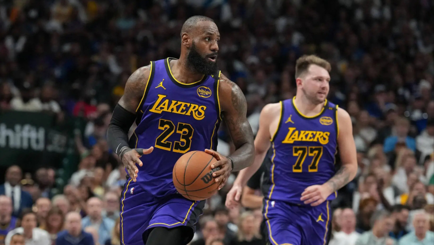 三杀爵士！东詹73+24集锦：东契奇轰45+三双 老詹炸裂劈扣