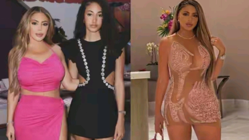 17岁索菲亚晒泳装照，母亲拉尔萨积极铺路，未来进入模特界