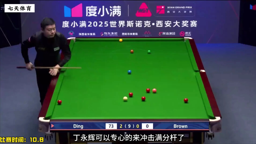 体坛记忆｜西安大奖赛：丁俊晖火力全开疯狂三连鞭，霸气冲生涯第八杆147