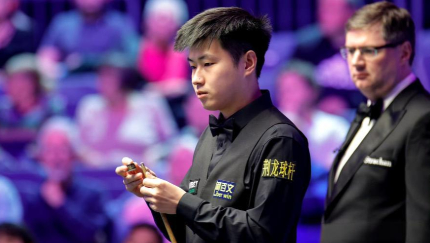 赵心童解锁职业首杆满分，全程仅用时7分10秒