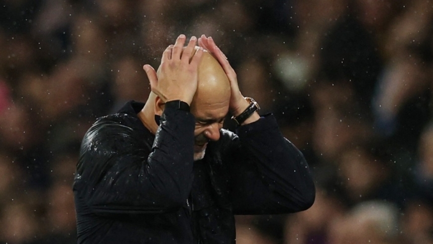 54岁瓜帅仰天长叹：曼城4失良机放生切尔西！金球先生暴怒：本该4-0