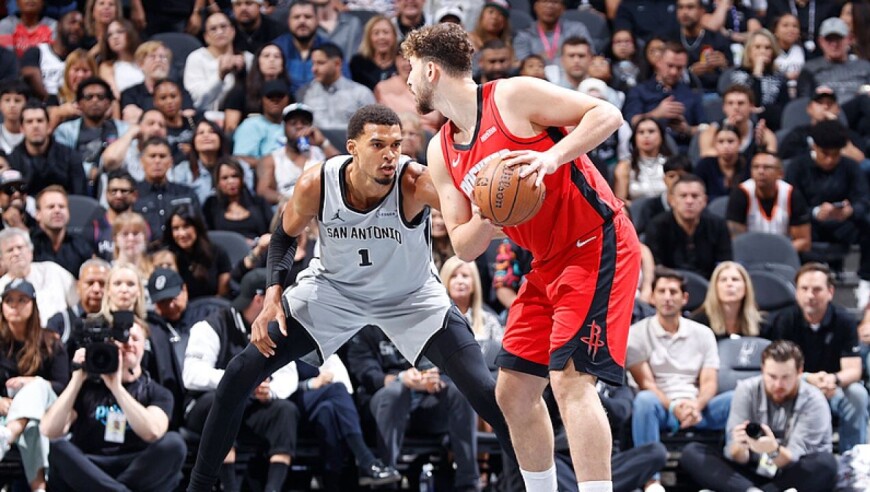 【集锦】火箭110-121马刺 文班亚马22+8申京空砍25+9+8