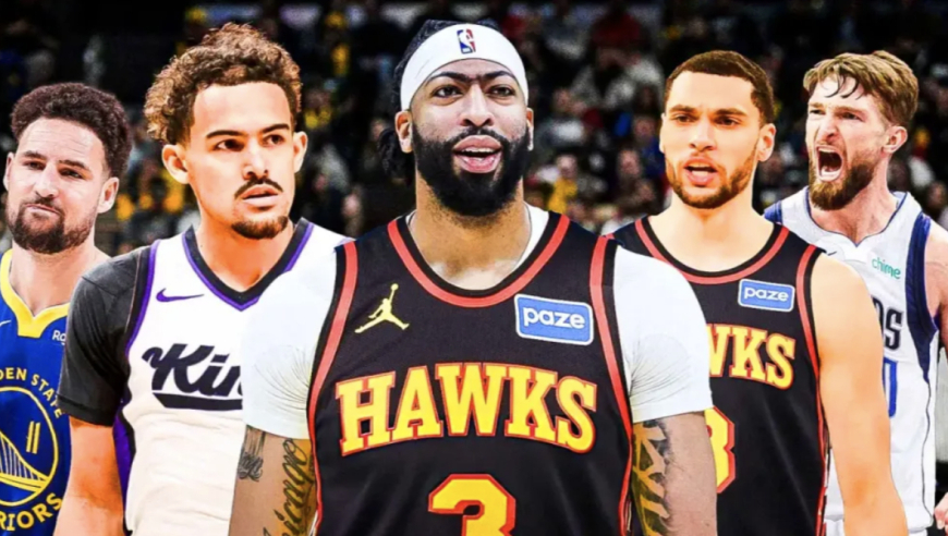 篮不住嘴丨5方15人大交易方案可行吗？浓眉哥赴老鹰+勇士迎回克莱