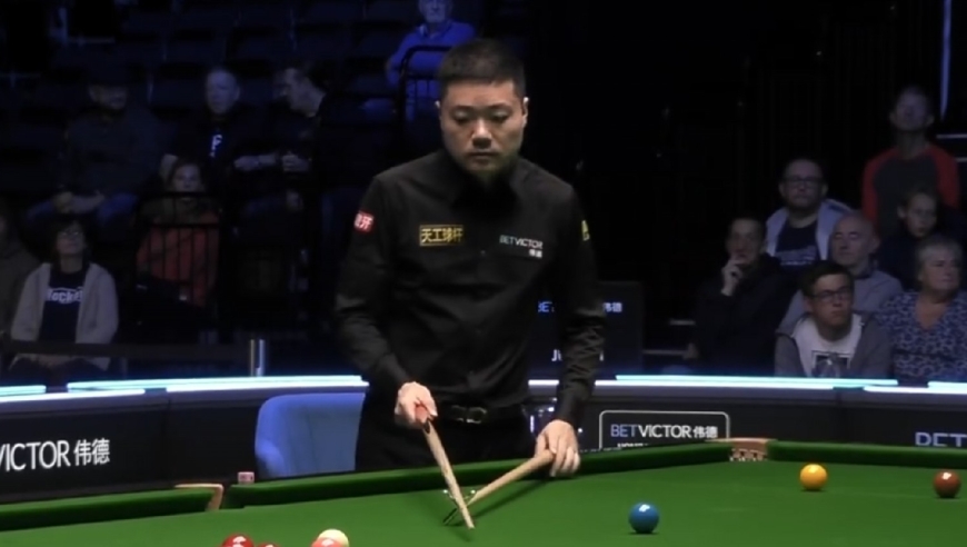 正赛首杆破百中国龙制造！丁俊晖轰单杆130高分，4-1晋级32强！