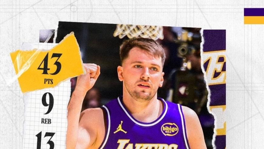 东契奇冲上全美热搜第一！轰43分连获狂赞：送走他是人类史上最烂决定