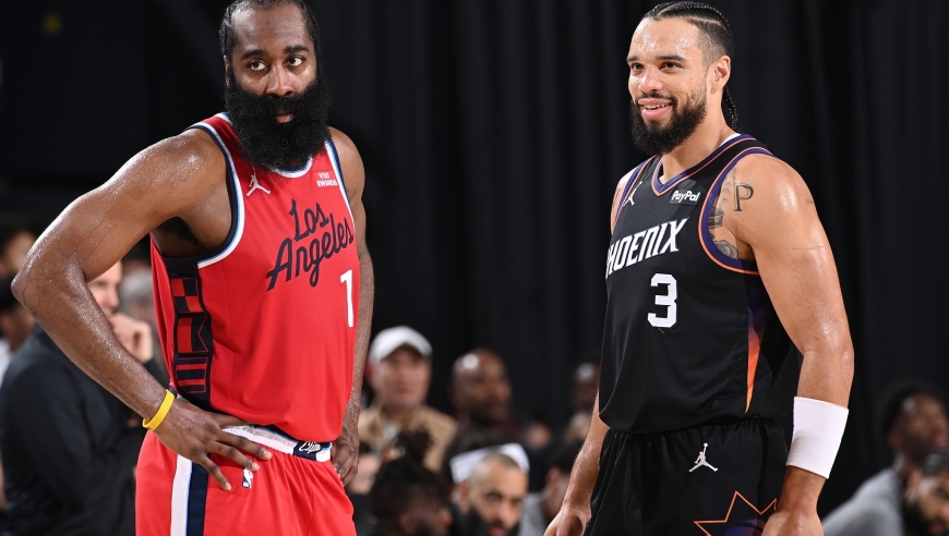 快船队吞4连败！泰伦卢坑苦哈登：最后10分钟不换人+保罗首遭DNP