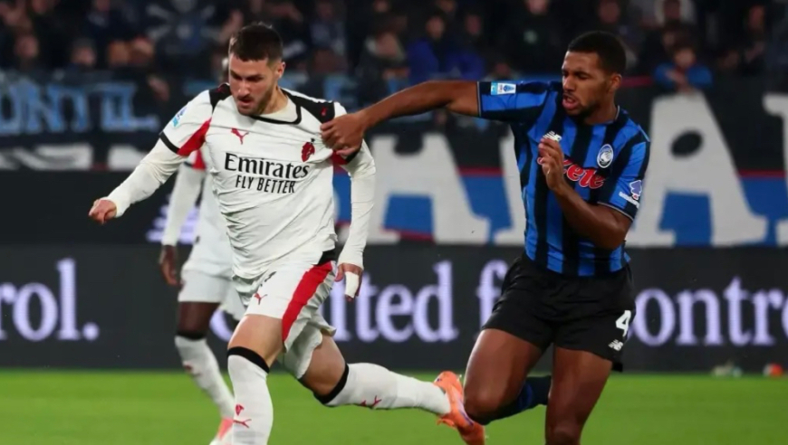 意甲：米兰客场1-1亚特兰大 萨姆埃莱-里奇闪击破门 卢克曼扳平