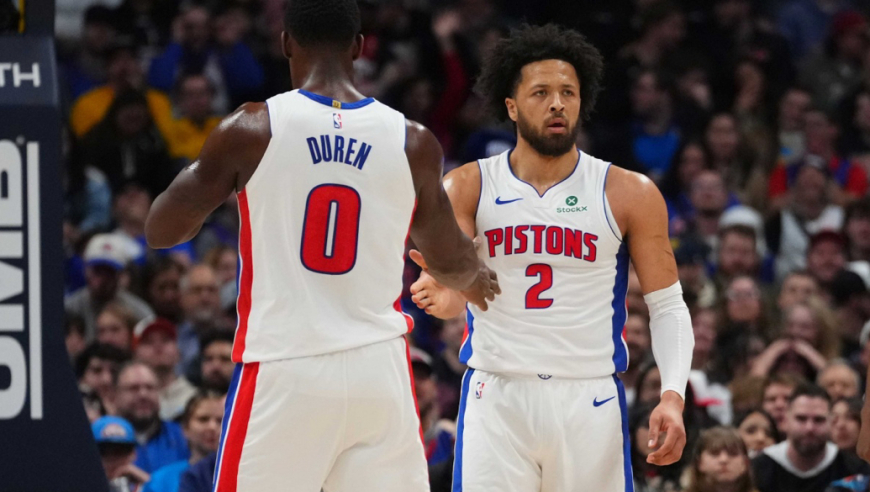 顶峰对决！杜伦29+15，坎宁安29分，活塞主场击败雷霆