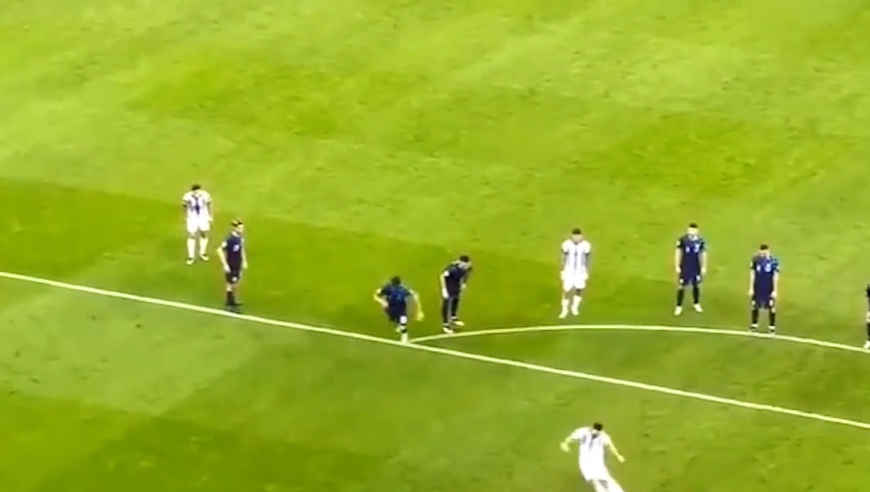 梅西世界杯最吓人的一粒点球，着实太惊心动魄！｜体坛记忆