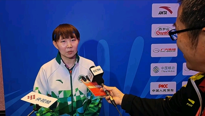 朱雨玲评价孙颖莎技术和心理都很强！称不想跟陈梦站在球台对面