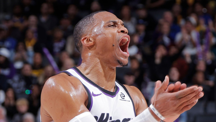 第204次三双！威少13中9轰23分16板10助：超基德成为后卫篮板王