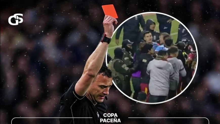 南美大规模斗殴！2队打作一团 20名警察介入 裁判出示17张红牌