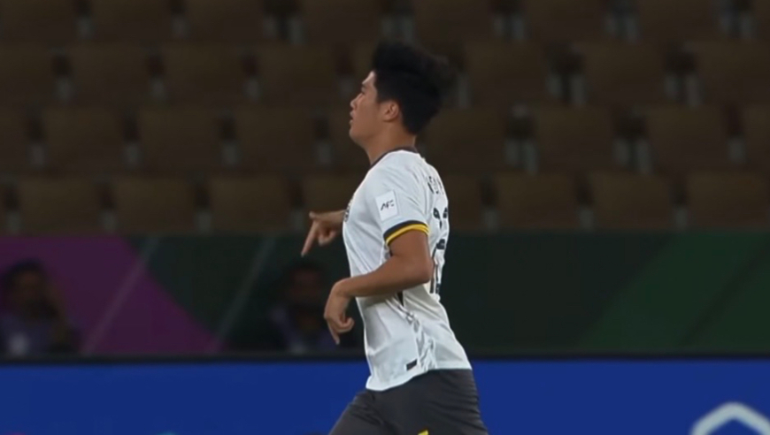 摧枯拉朽！国足U23持续猛攻越南收效 &ldquo;带刀后卫&rdquo;彭啸头槌破门