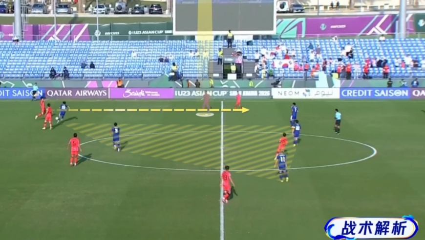 战术解读日本队防守漏洞，U23国足进攻有机会！