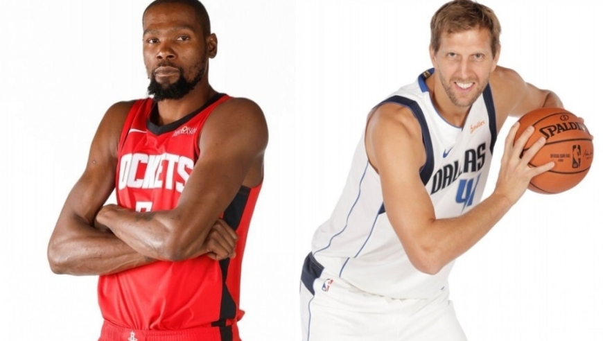 杜兰特超德克升历史得分榜第6！现役仅低于詹姆斯 本季有望超乔丹