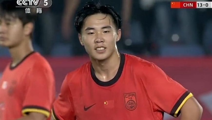 14-0屠杀！U17亚洲杯预选赛：中国男足造超级惨案，两战狂轰18球