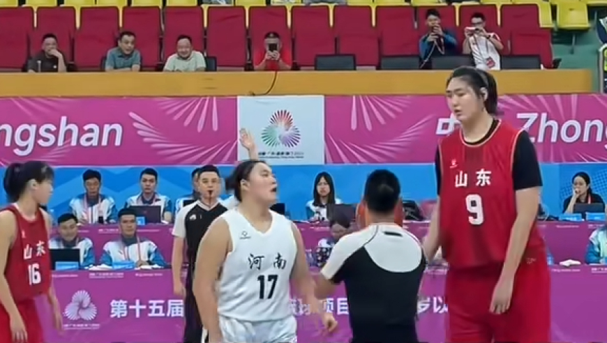 现场视角看张子宇全运会首战 狂砍26分秒变大人打小孩