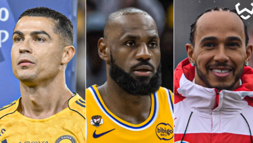 41岁的老詹1611战平NBA纪录！那41岁的C罗出场数排足坛第几？