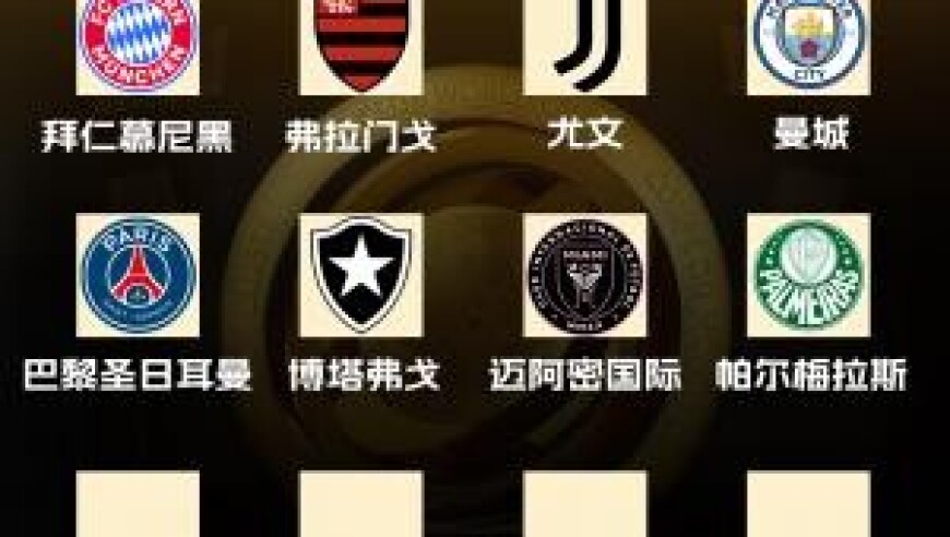 世俱杯16强已出炉8席！马竞、波尔图出局，剩余13队争夺最后8席位