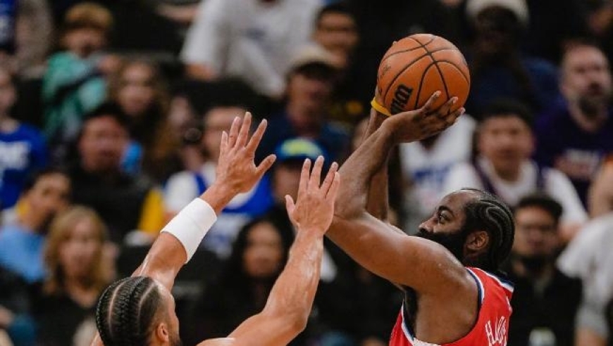 比尔复苏科林斯打脸泰伦卢，布克21+10+9完胜哈登，太阳双杀快船