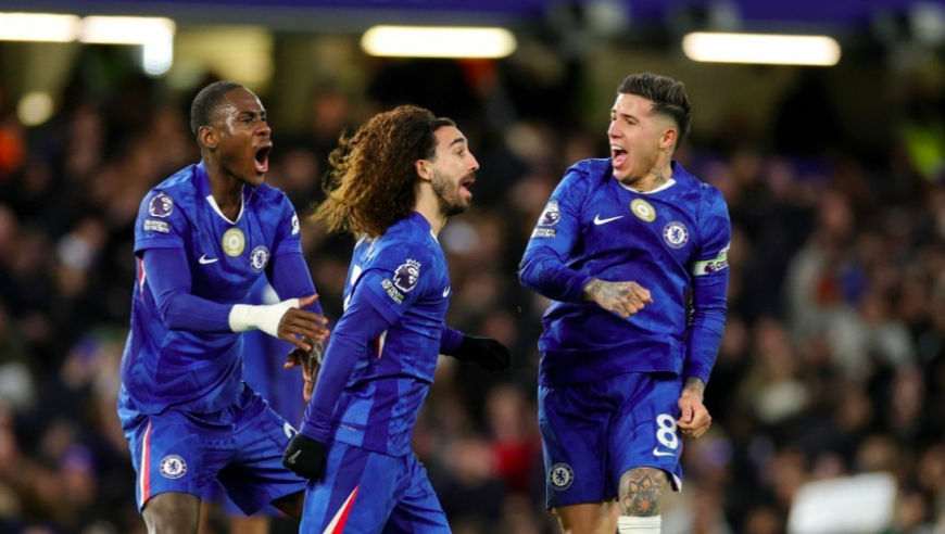 豪门狂欢夜：切尔西0-2到3-2绝杀西汉姆 利物浦4-1纽卡 巴萨3-1