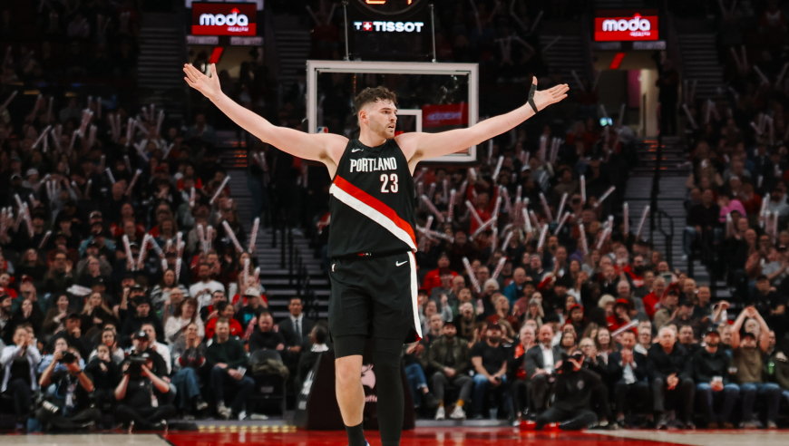 杨瀚森仅登场48秒0分！开拓者3人20+擒爵士 克林根21+15+7帽