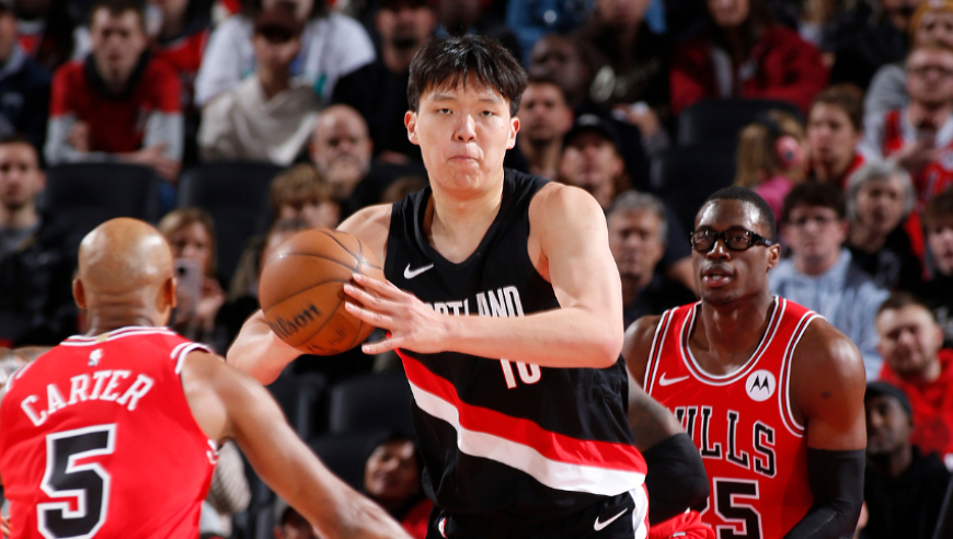 武切三分绝杀开拓者！杨瀚森2分2板 克林根21板阿夫迪亚三双