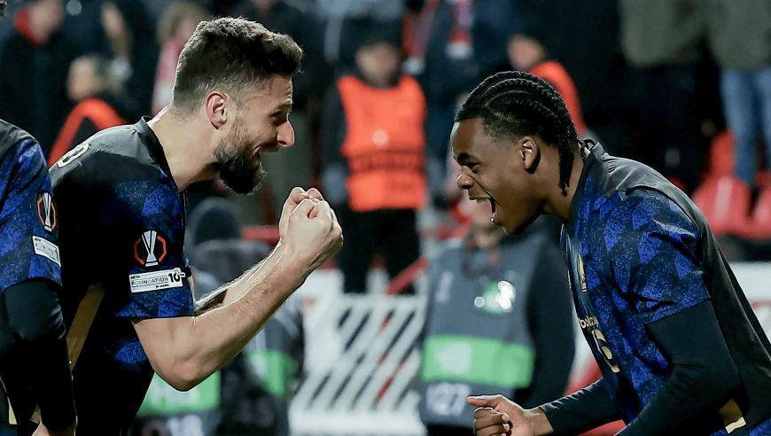 里尔历经加时2-0客胜红星逆转晋级欧联16强，吉鲁破门