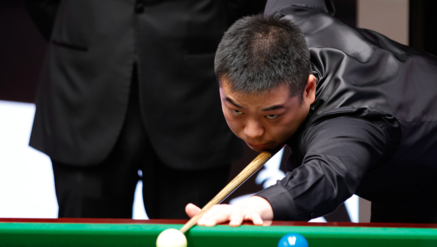 对手这杆防守自以为安全 没想庞俊旭神来一击 超远台传球技惊四座