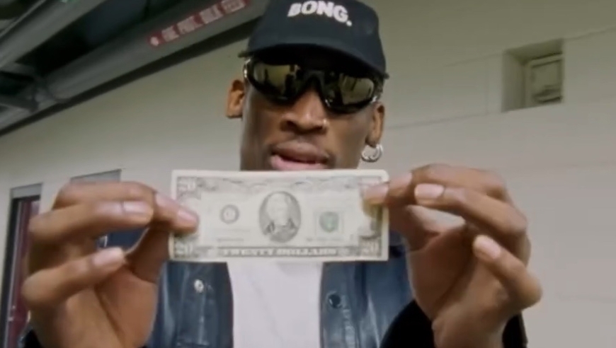 盘点NBA里最疯狂的八个事件，罗德曼上演真人版&ldquo;重金求子&rdquo;