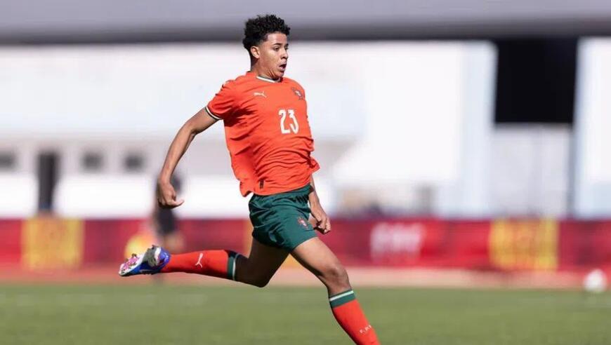 阿尔加维杯：U16葡萄牙3-0日本U16，迷你罗替补出场