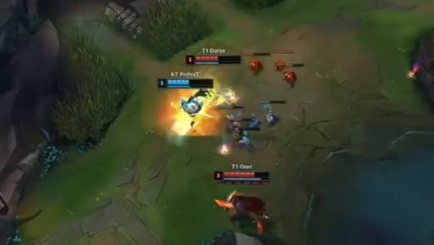 S15全球总决赛：KT VS T1 第五局 史无前例的六冠王Faker！T1达成三连冠成就！