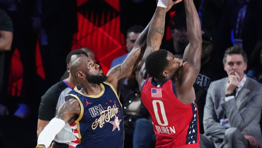 Top时刻 | 全明星十佳球：詹皇文班秀暴扣 小卡大心脏准绝杀