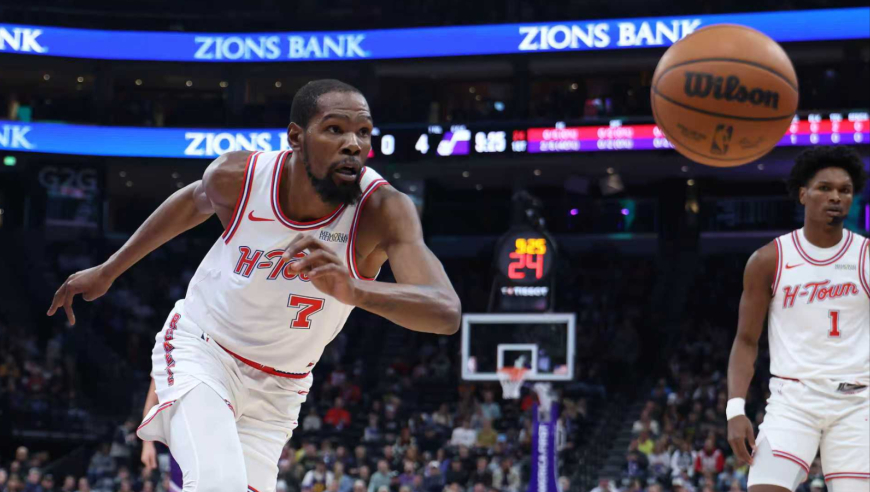 效率有点低！杜兰特25中10砍下32+9集锦末节最后2分钟未出手