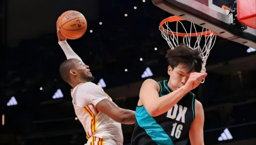 惨遭隔扣！杨瀚森在场上毫无斗志？|AI球说