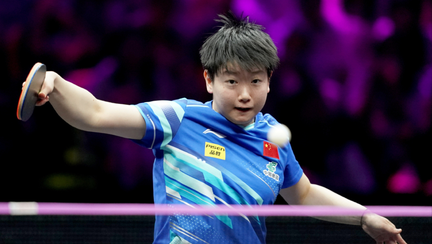 连拿8分！孙颖莎一波8-0击溃叶伊恬 无视现场喊声强势一波流