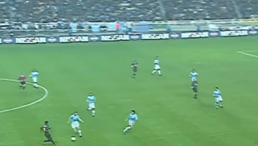 体坛记忆｜98年联盟杯决赛，大罗死亡钟摆初现江湖，碾压众生