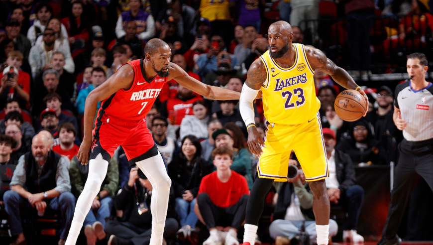 【集锦】湖人100-92火箭 湖人末节完成翻盘客场豪取6连胜