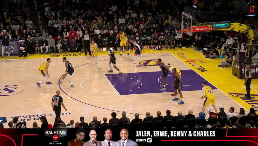 NBA常规赛：快船vs湖人丨洛城德比之战绝不会手软 湖人11投连中效率恐怖