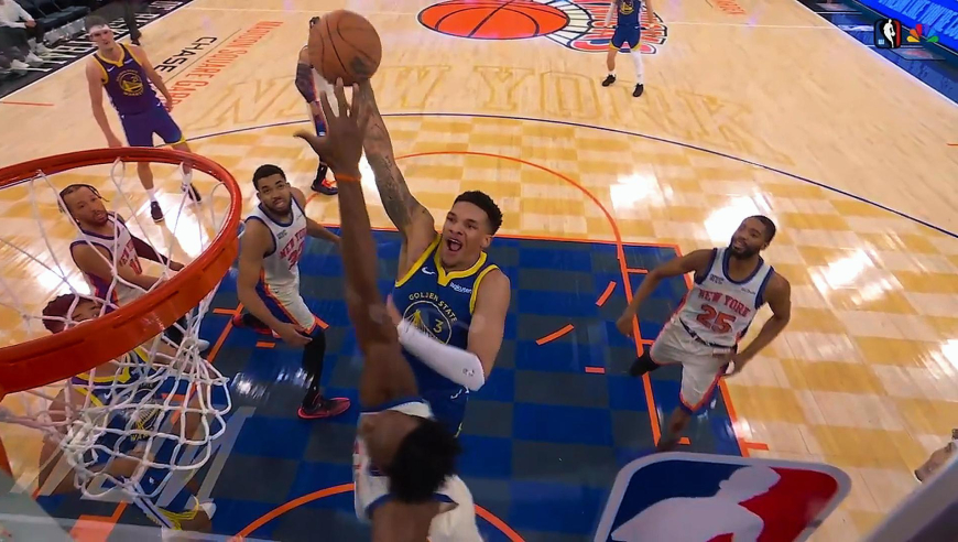 16日NBA官方十佳球：米切尔空中漫步极限拉杆 勇士小将隔扣阿奴诺比