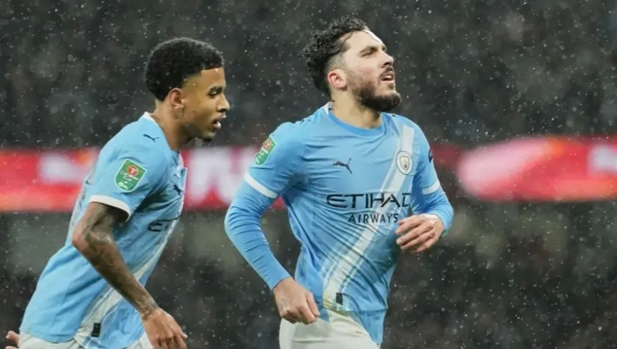 英联杯：曼城2-0布伦特福德晋级四强 谢尔基、萨维尼奥破门