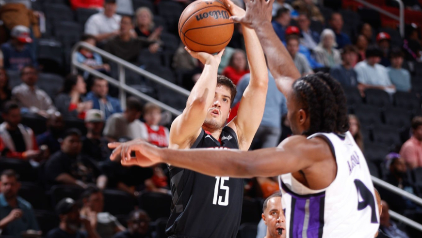 7记三分创生涯新高！谢泼德28分3板2助：火箭探花展现神射天赋