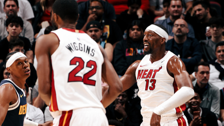 约基奇伤退掘金立马崩盘！穆雷带队能力堪忧 热火大胜热巴各种大笑