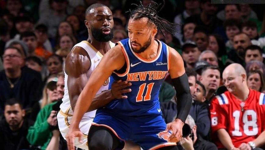 布伦森31+8唐斯两双，布朗26分难救主，尼克斯大胜绿军重返第2