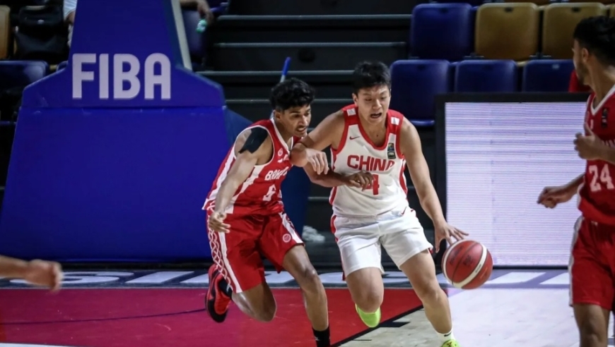 U16亚洲杯：中国男篮大胜巴林晋级半决赛 锁定U17世界杯入场券