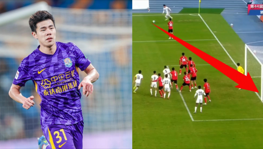 中超悍将救主！省港杯中国香港两神仙球扳平，手术刀直塞小角度任意球