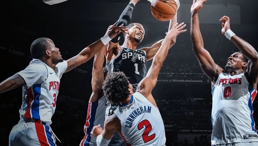 38+16+5帽！文班亚马刷爆NBA79年绝无仅有纪录，太不讲理了！