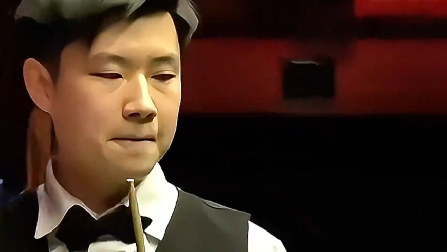 体坛记忆｜ 赵心童轰出神仙斯诺克，差点把沃顿打哭了，导致其接连出现失误